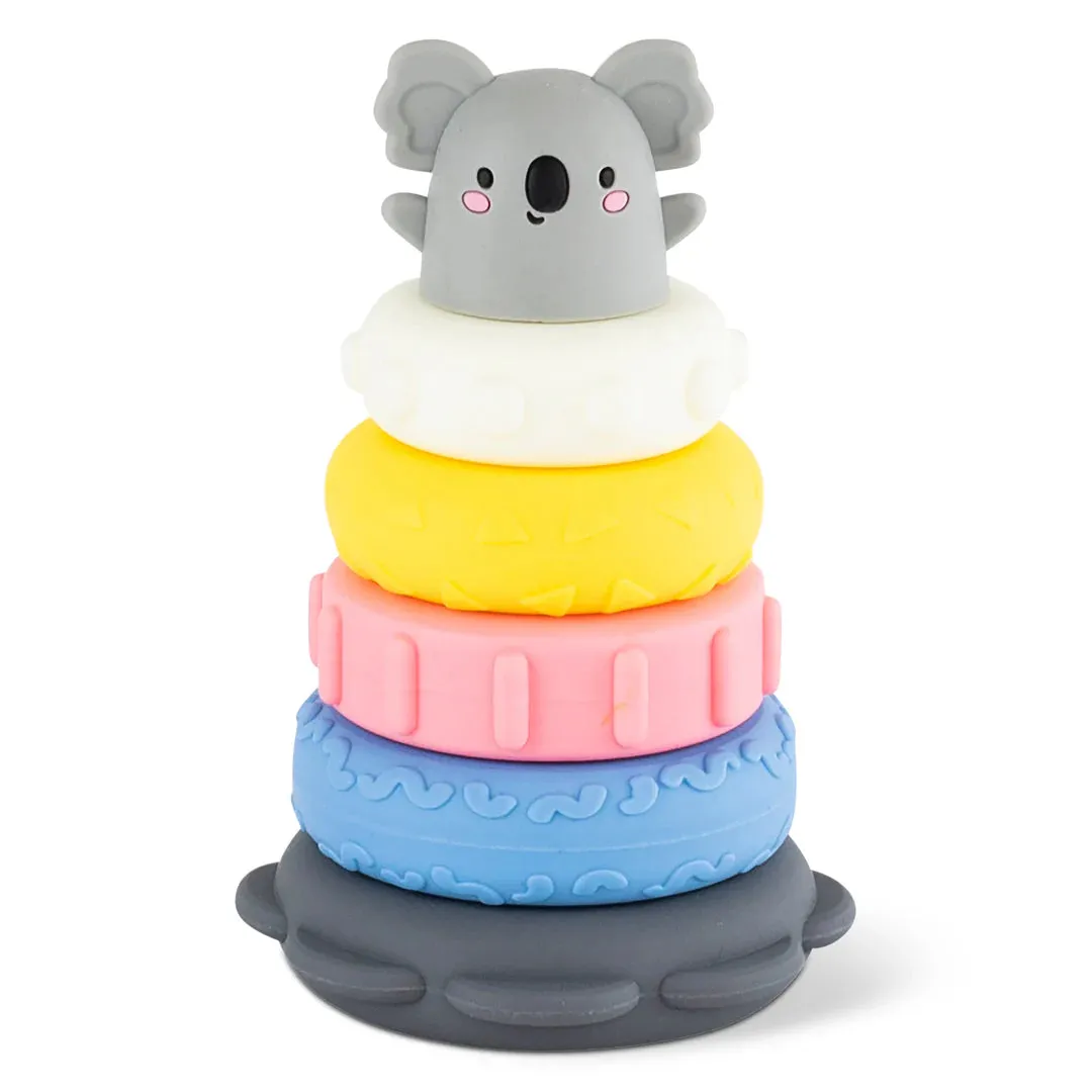 Tiger Tribe Silicone Stacker - Koala