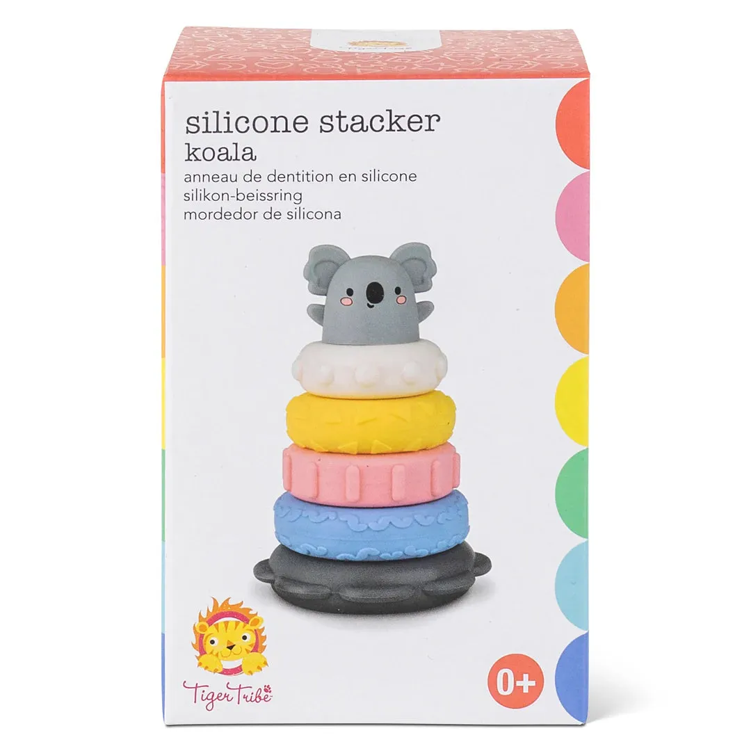 Tiger Tribe Silicone Stacker - Koala