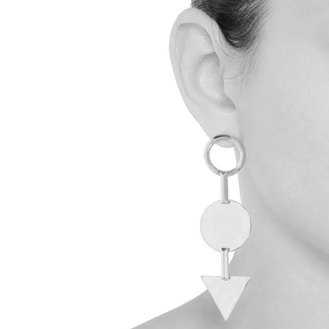 TOKEN LINEAR EARRINGS