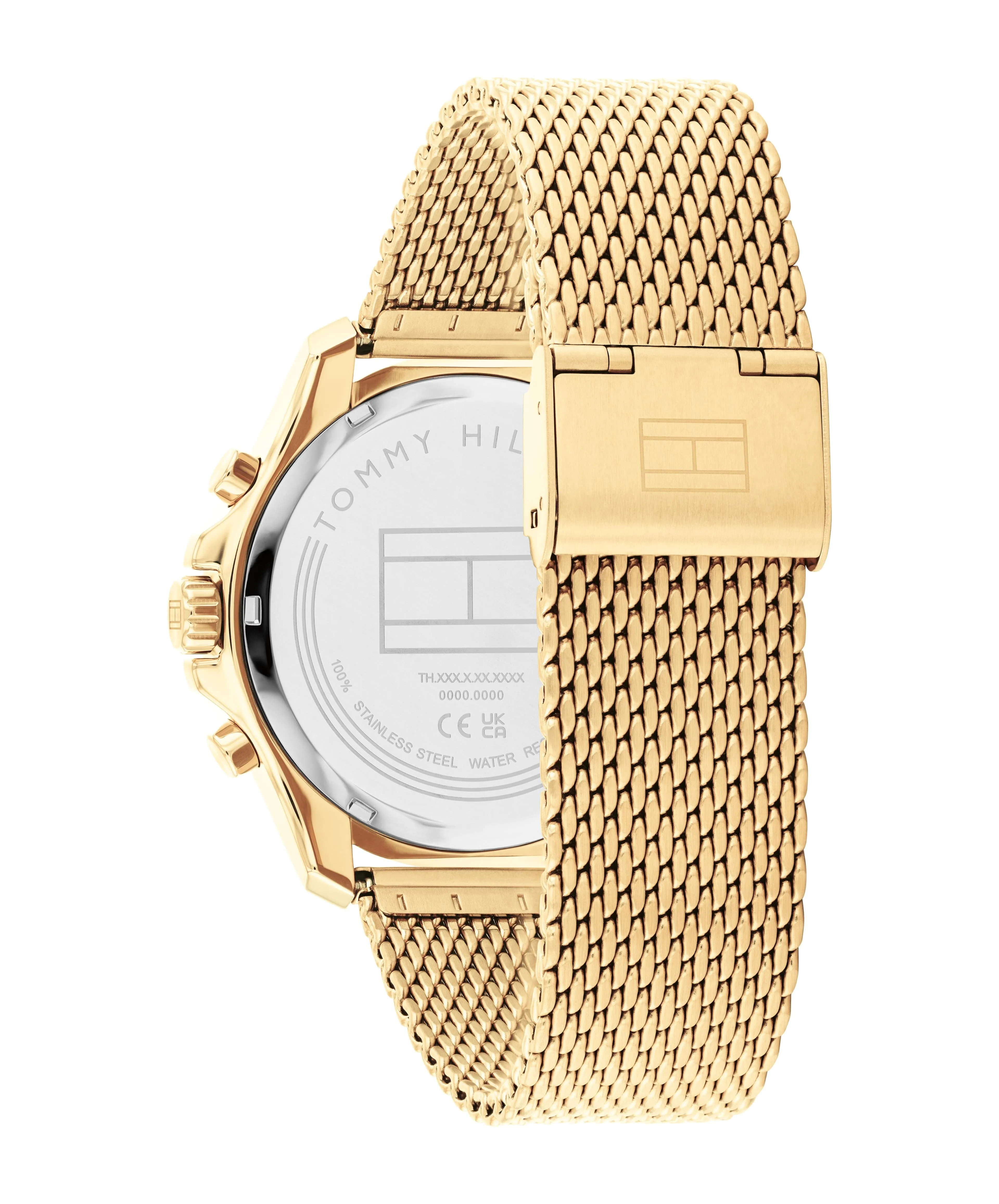 Tommy Hilfiger Jordan Ionic Plated Thin Gold Steel Green Dial Men's Watch 1792093