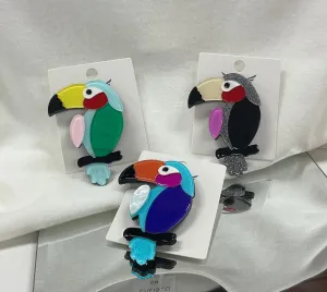 Toucan Brooch