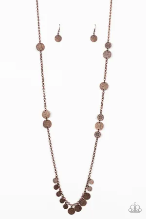 Trailblazing Trinket Copper Paparazzi Necklace
