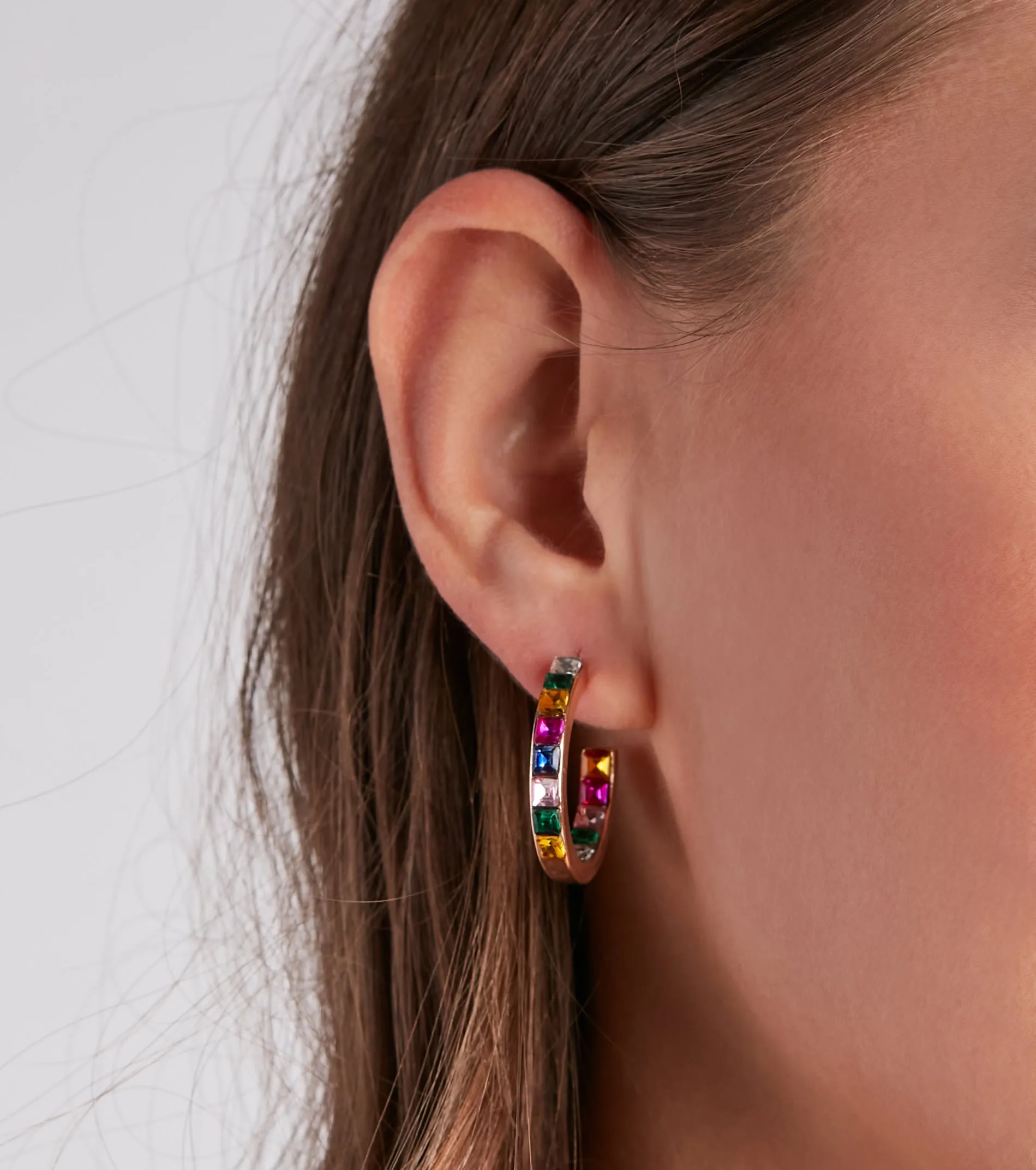 Trendy Luxe Gemstone Earrings Set