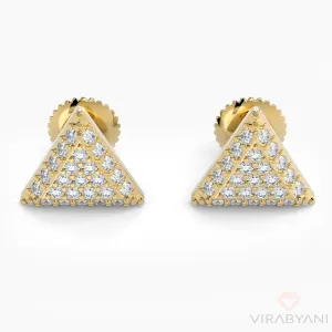 Triangle Shaped AMoré Pavé Earrings With 0.40 ct. Diamonds