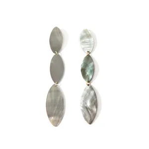 TRIPLE DROP LINEAR EARRINGS