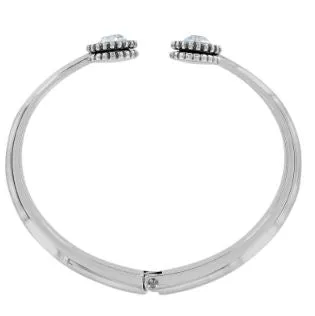 Twinkle Open Hinged Bangle by Brighton