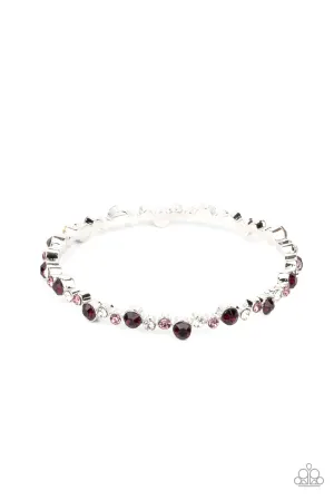 Twinkly Trendsetter - Purple Bracelet