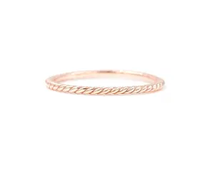 Twist Stacking Ring (Ready to Ship)