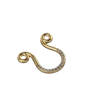 U Shaped Mini Stud Nose Cuff