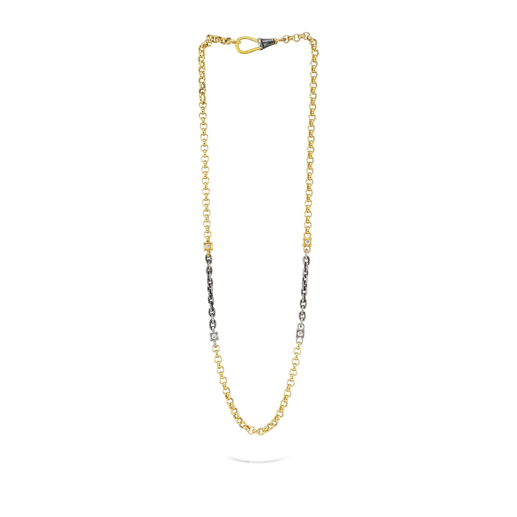 VERONICA MEDICI CUBE BREVE CHAIN