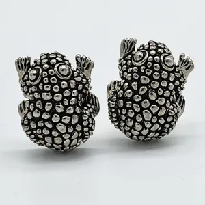 Vintage Cabot Frog Earrings