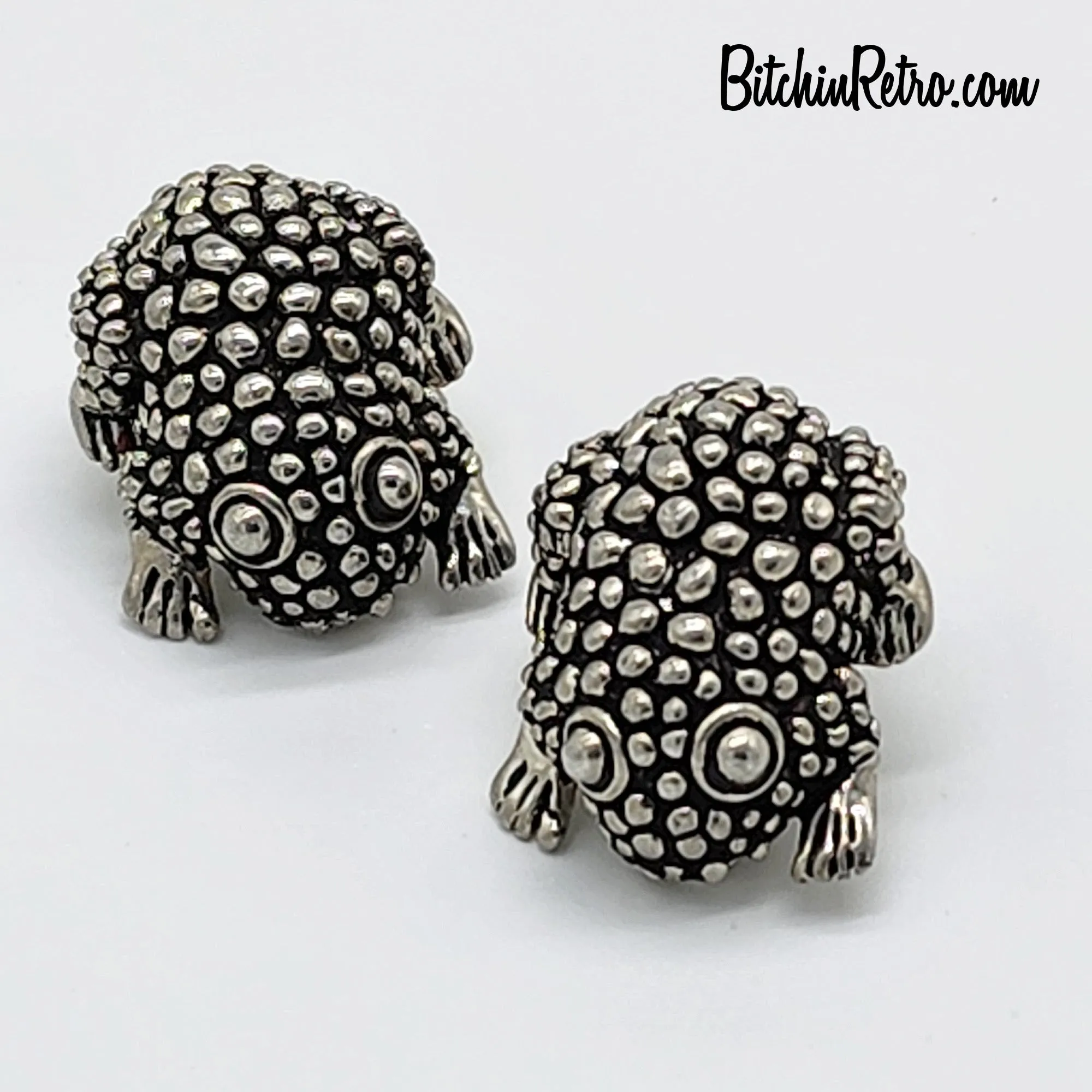 Vintage Cabot Frog Earrings