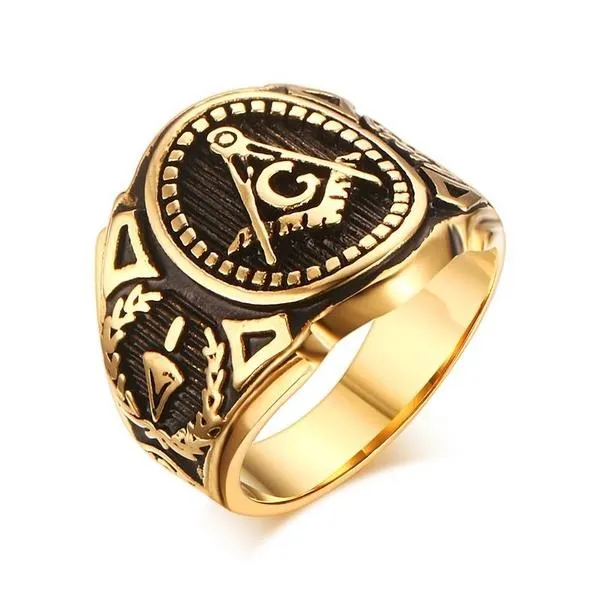 Vintage Masonic Freemason Ring