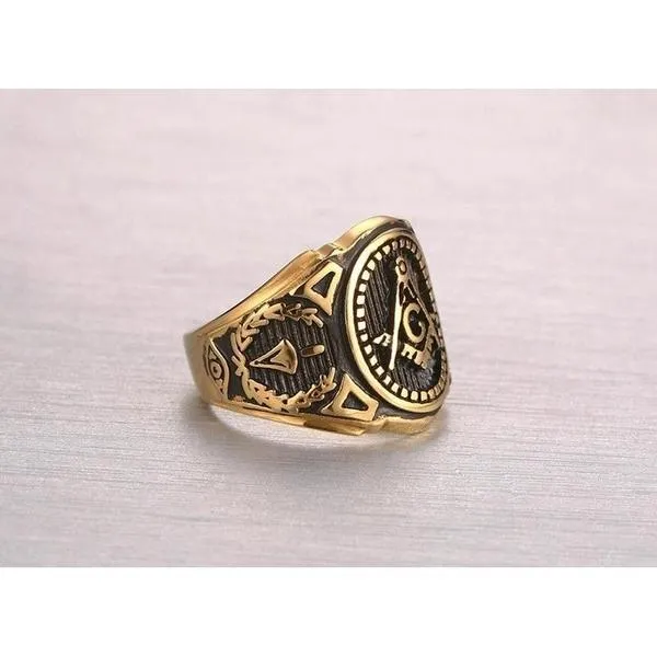 Vintage Masonic Freemason Ring