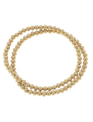 Walker Set 2 Ball Bead Necklace