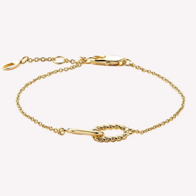 Whirlwind Chain Bracelet in 92.5 Sterling Silver