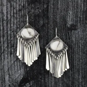 White Buffalo Natalie Earrings No.12