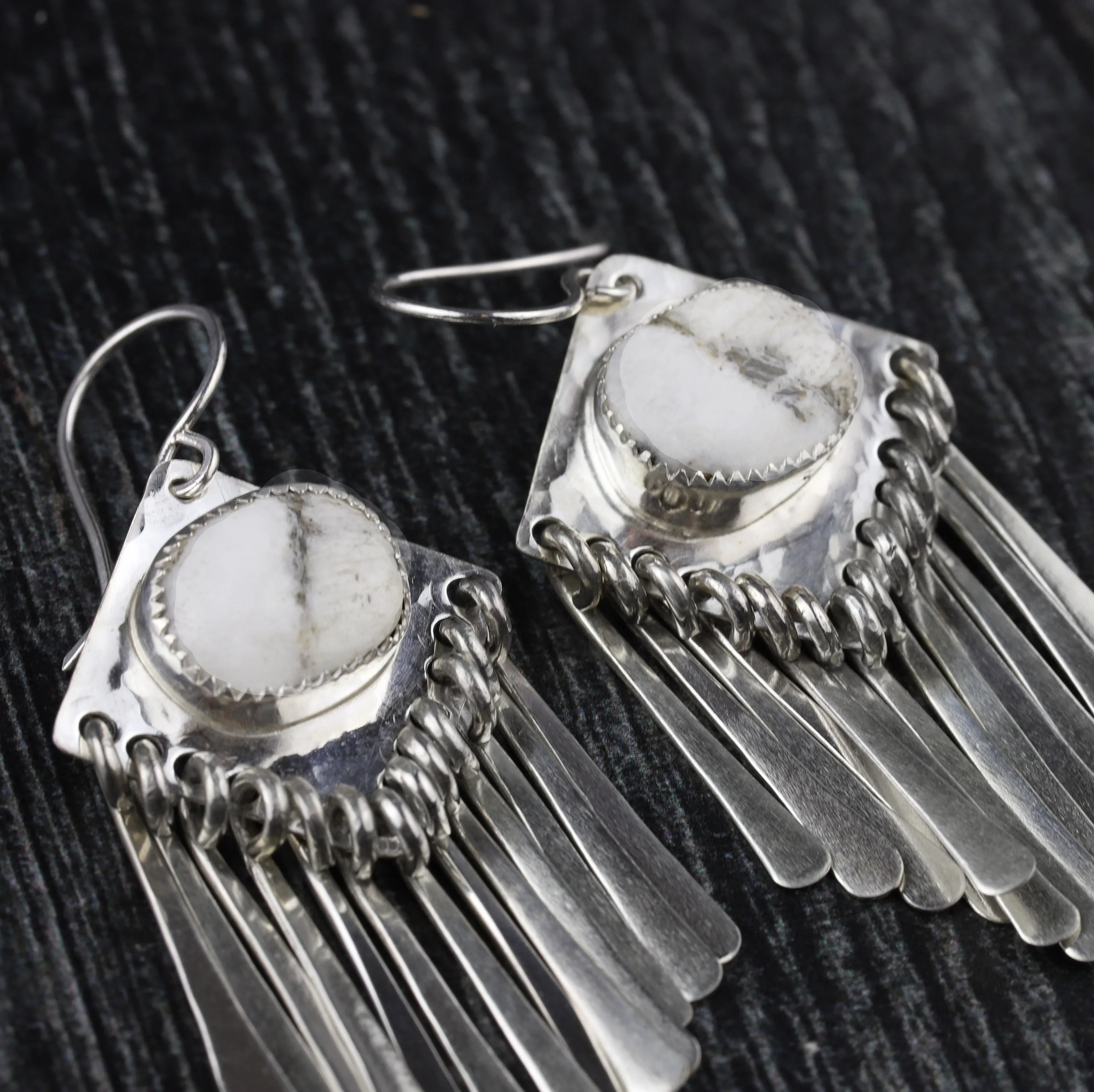 White Buffalo Natalie Earrings No.12