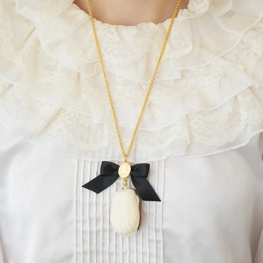 White Chocolate Madeleine Necklace【Japan Jewelry】