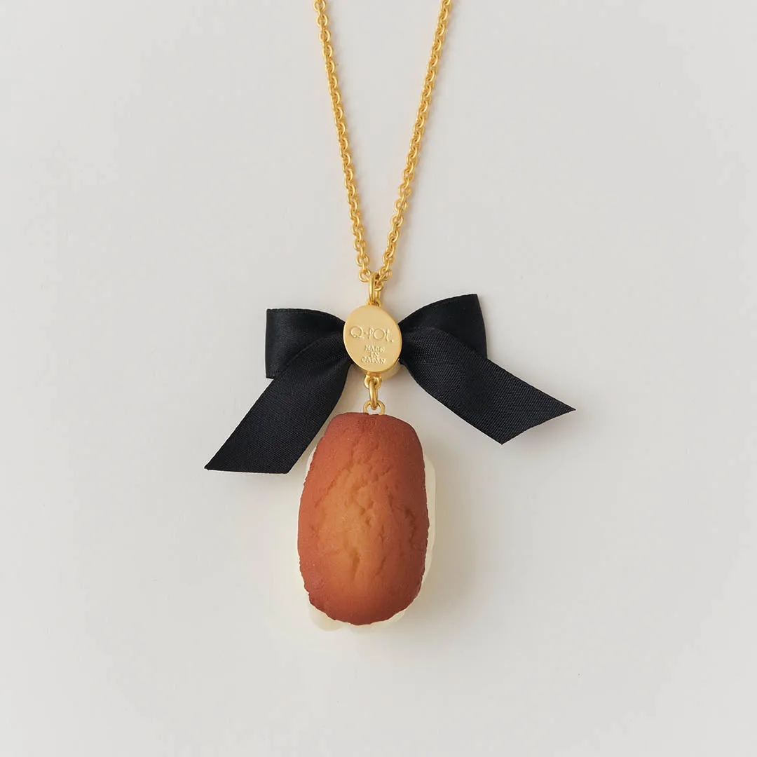 White Chocolate Madeleine Necklace【Japan Jewelry】