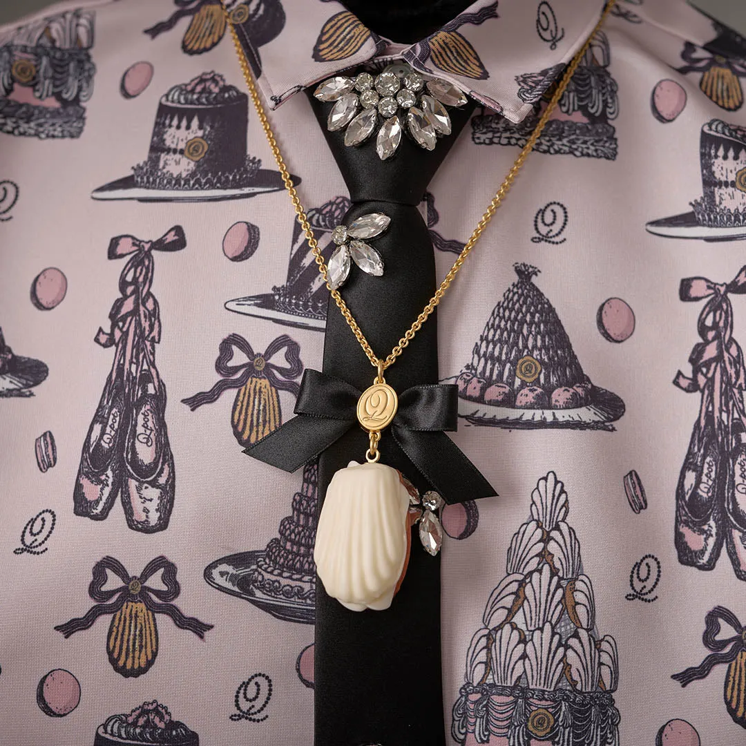 White Chocolate Madeleine Necklace【Japan Jewelry】