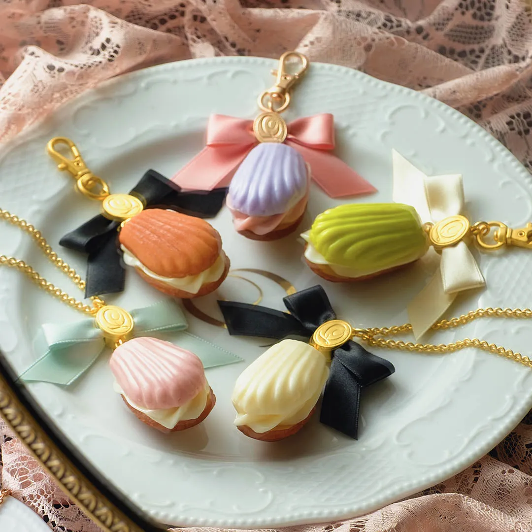White Chocolate Madeleine Necklace【Japan Jewelry】