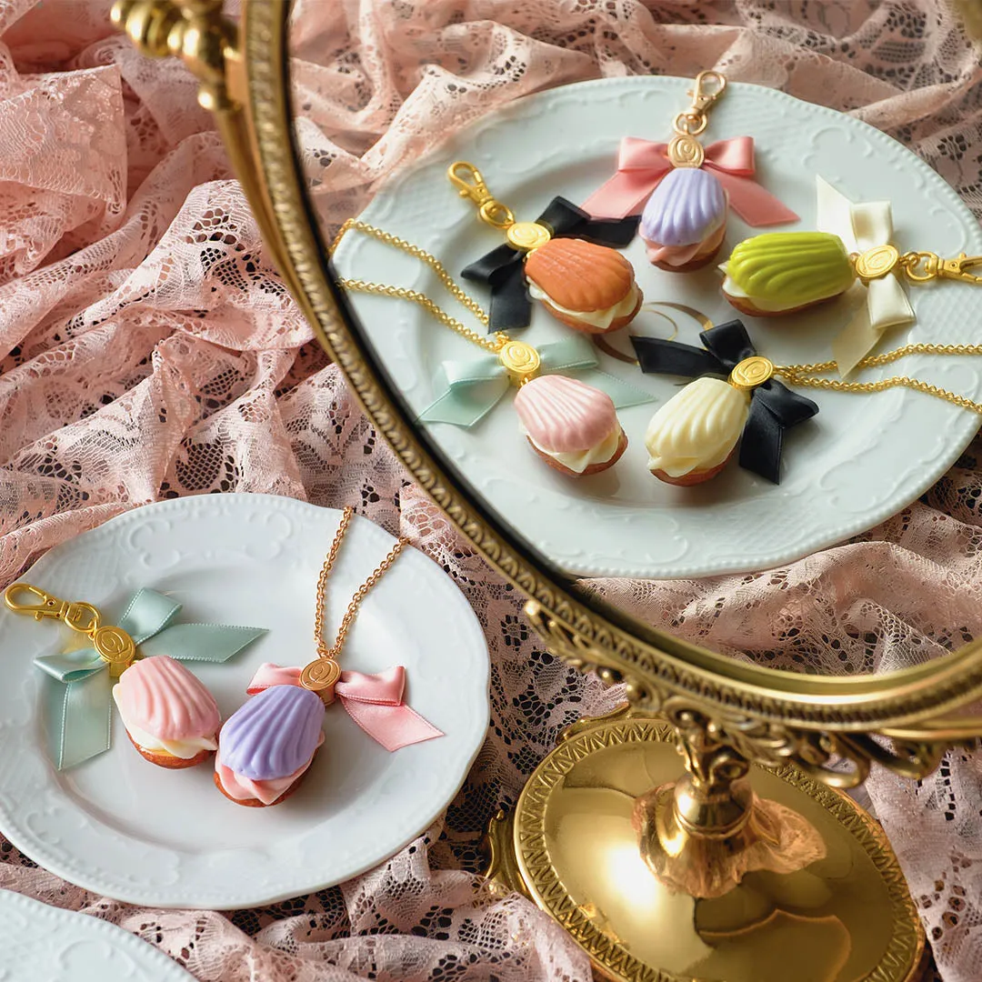 White Chocolate Madeleine Necklace【Japan Jewelry】