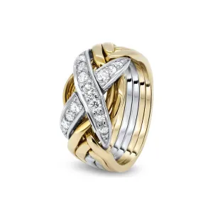 Womens Gold Diamond 6RX-LD