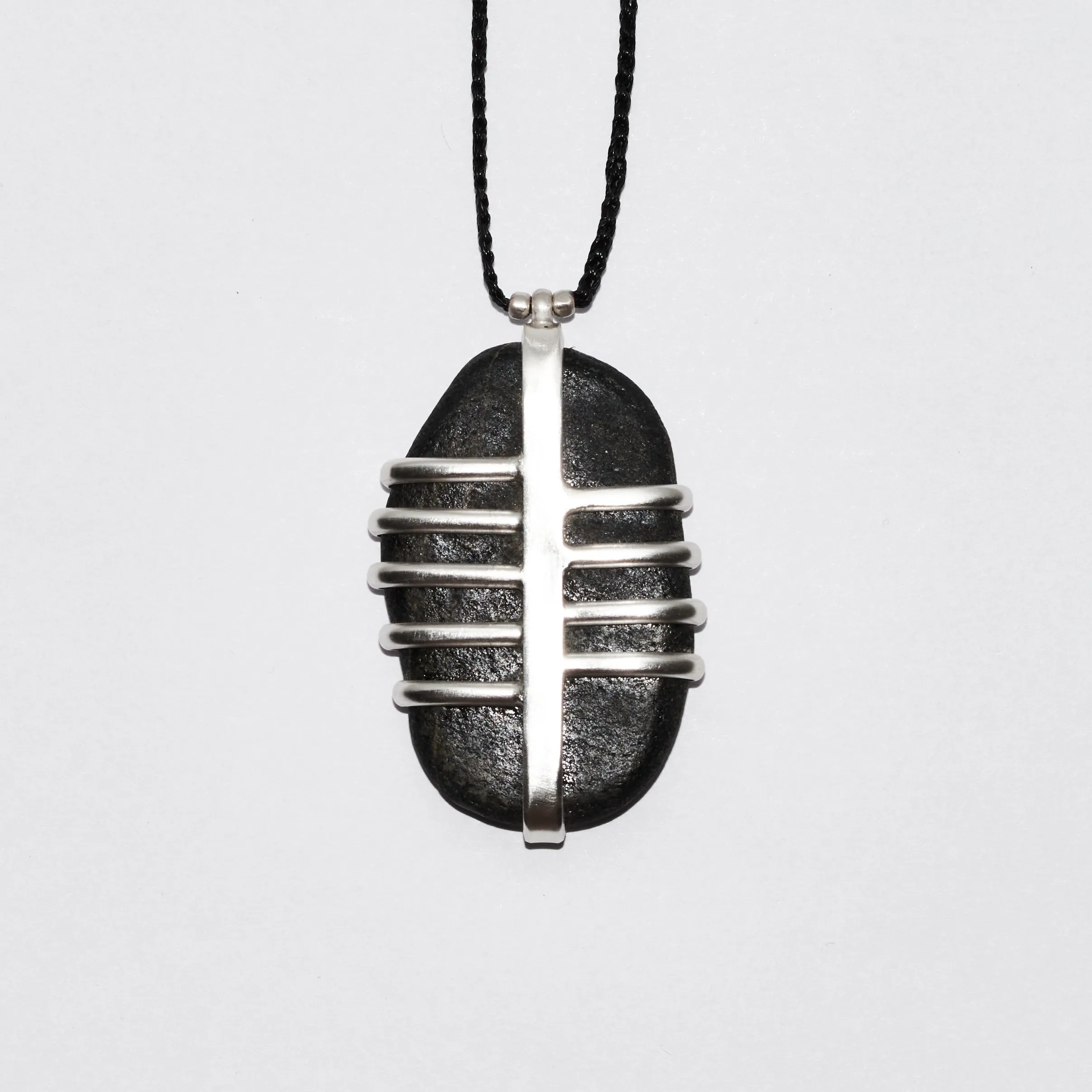 Wrapped Beach Stone #7