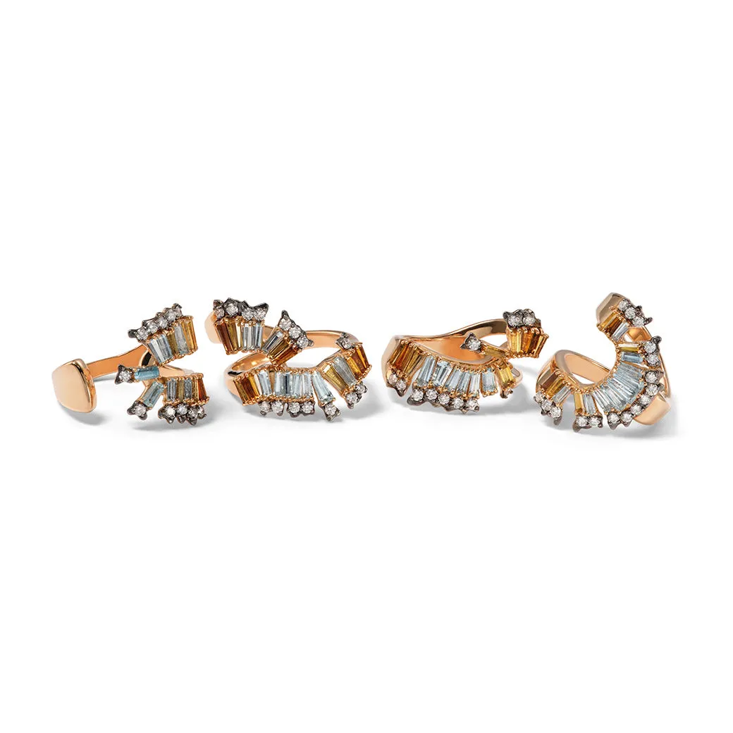 Y Ruched Ring