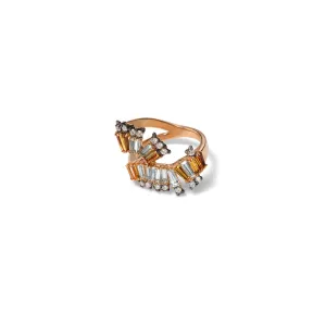 Y Ruched Ring