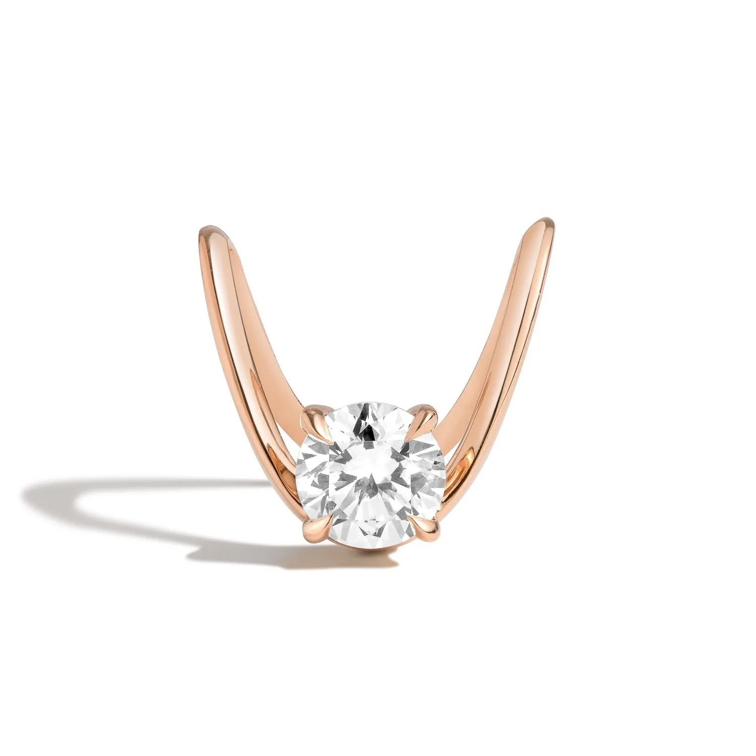 Zaha Brilliant Deep Curve Ring