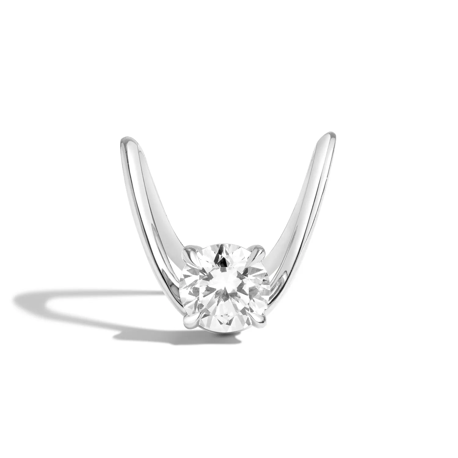 Zaha Brilliant Deep Curve Ring